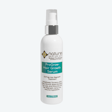 ProGrow-Hair Growth Serum -An Oil Free Hair Regrowth Treatment-Instantly Thickens, Adds Volume And Stops Excessive Hair Loss While Promoting New Hair Growth Over Time-All-Natural Ingredients